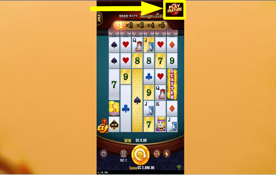 Mega Ace SAISISSEZ VOTRE CHANCE.