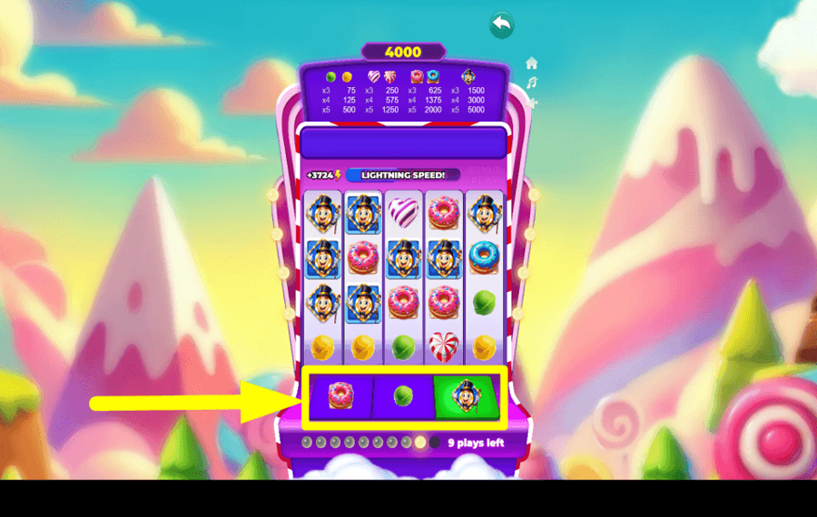 Mega Candy Cash WÄHLE WEISE.