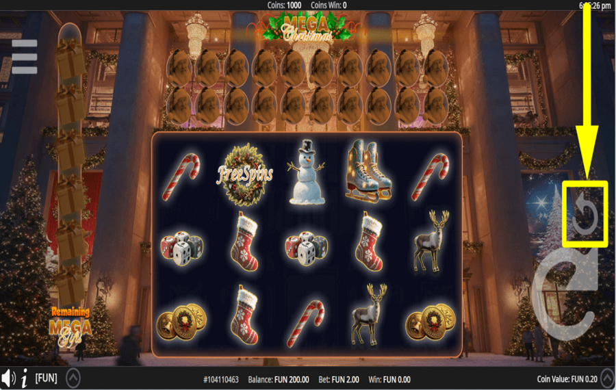 Mega Christmas UTILISER LA LECTURE AUTOMATIQUE.