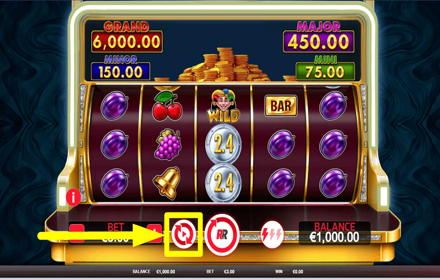 Mega Coins 2 AUTOPLAY VORBEREITEN.