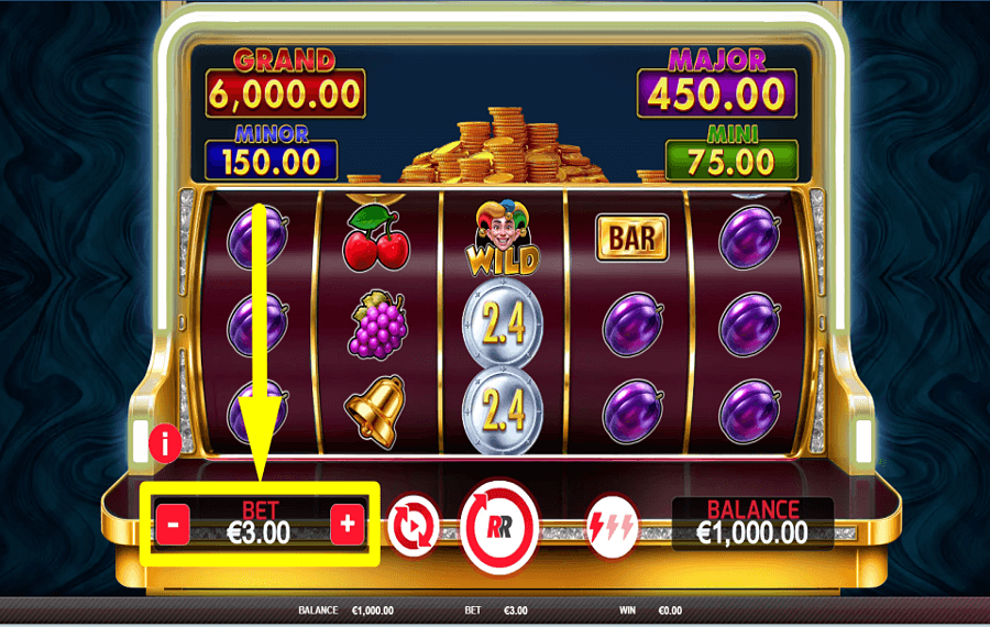 Mega Coins 2 PLATZIEREN SIE IHREN EINSATZ.
