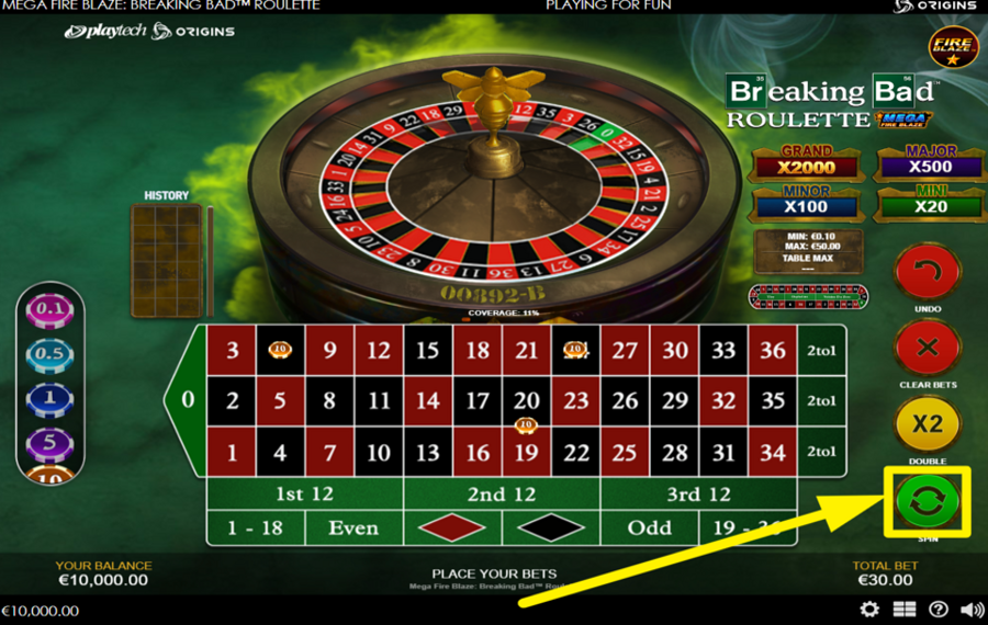 Mega Fire Blaze Breaking Bad Roulette КРУТИТЕ КОЛЕСО!