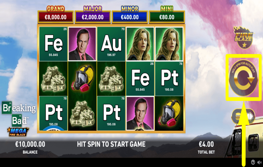 Mega Fire Blaze Breaking Bad ИГРАЙТЕ, ЧТОБЫ ПОБЕДИТЬ.