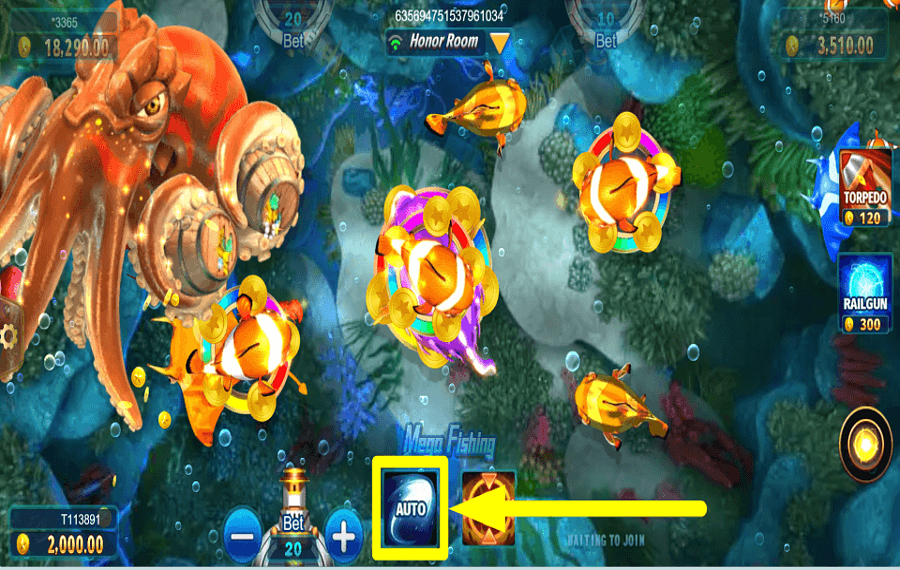Mega Fishing ENABLE AUTOPLAY.