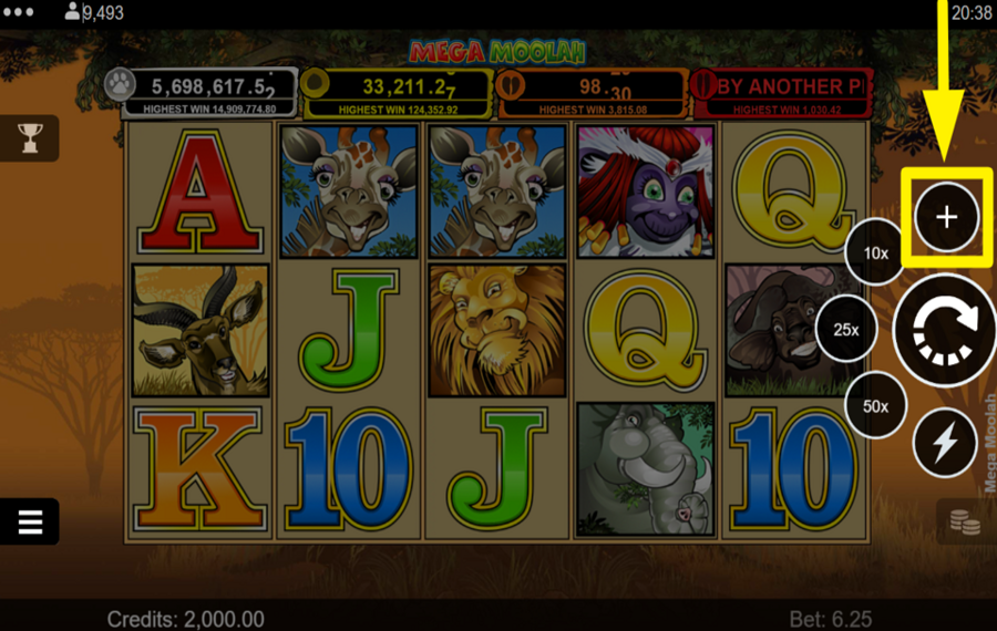 Mega Moolah ИСПОЛЬЗУЙТЕ АВТОМАТИЧЕСКИЕ СПИНЫ.