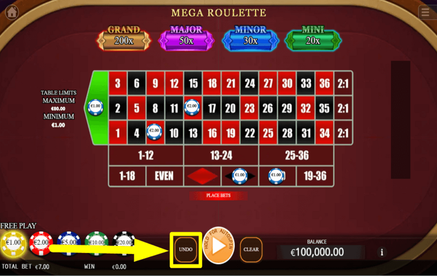 Mega Roulette RECONSIDÉRER L’ENJEU.