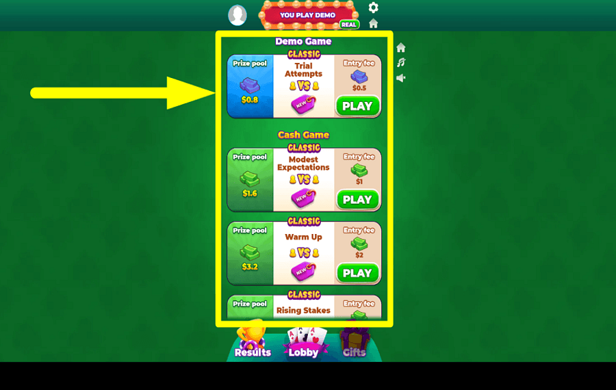 Mega Solitaire APUESTA TUS MONEDAS.