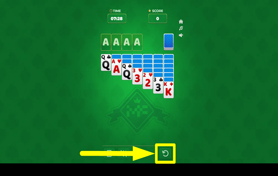 Mega Solitaire DA UN PASO ATRÁS.