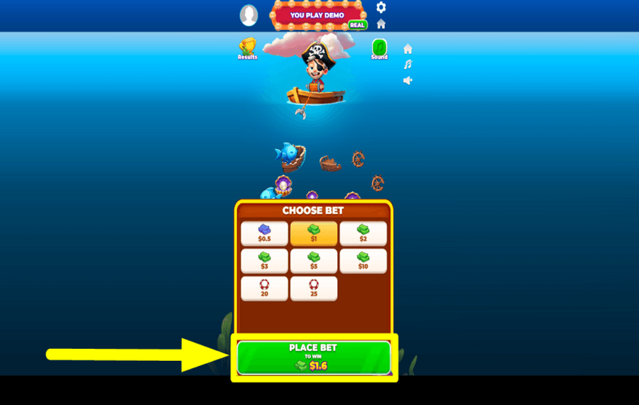 Mega Wild Fish FAITES VOTRE JEU.