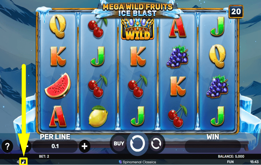 Mega Wild Fruits Ice Blast WÄHLEN SIE SCHNELLE SPINS.