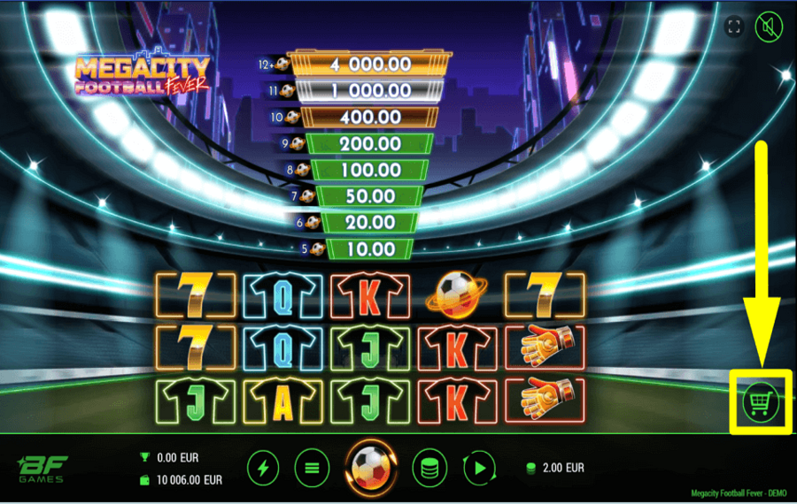 Megacity Football Fever GRAB THE BONUS.