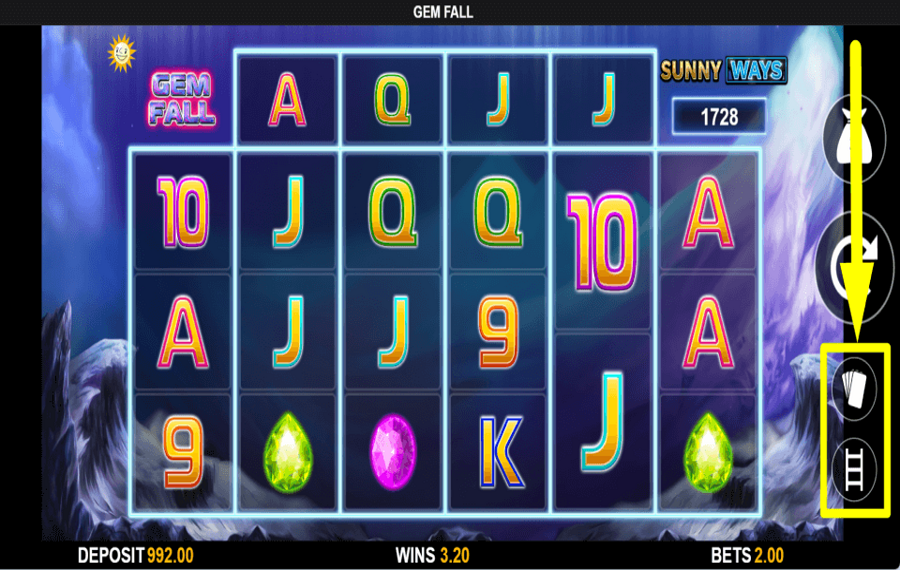 Merkur Gaming Gem Fall TESTEN SIE IHR GLÜCK.