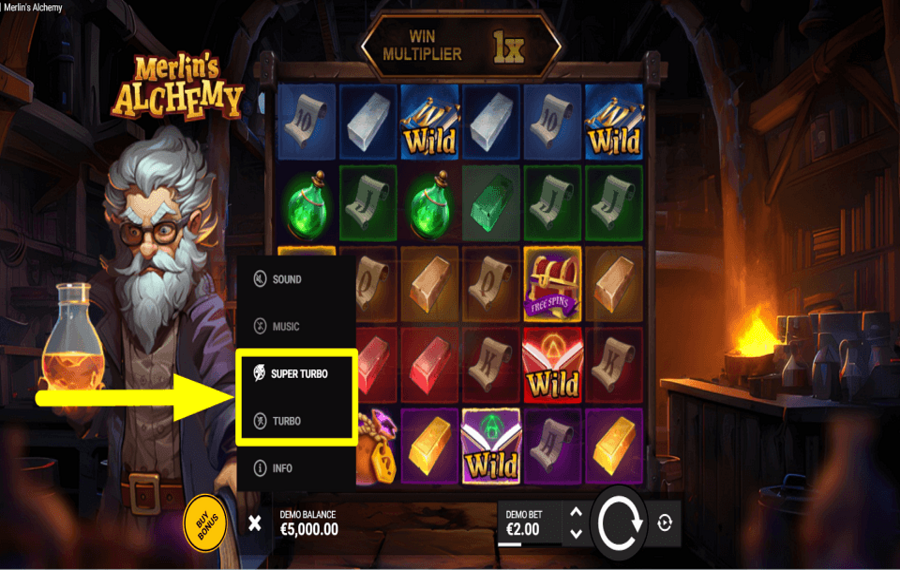 Merlins Alchemy CHANGE THE PACE.