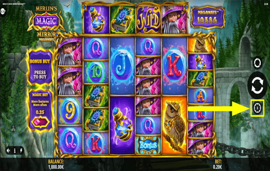 Merlins Magic Mirror Megaways HAZ TU APUESTA.