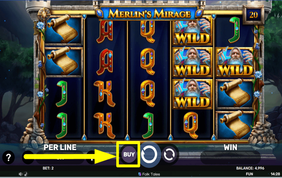 Merlins Mirage SPINS KAUFEN.