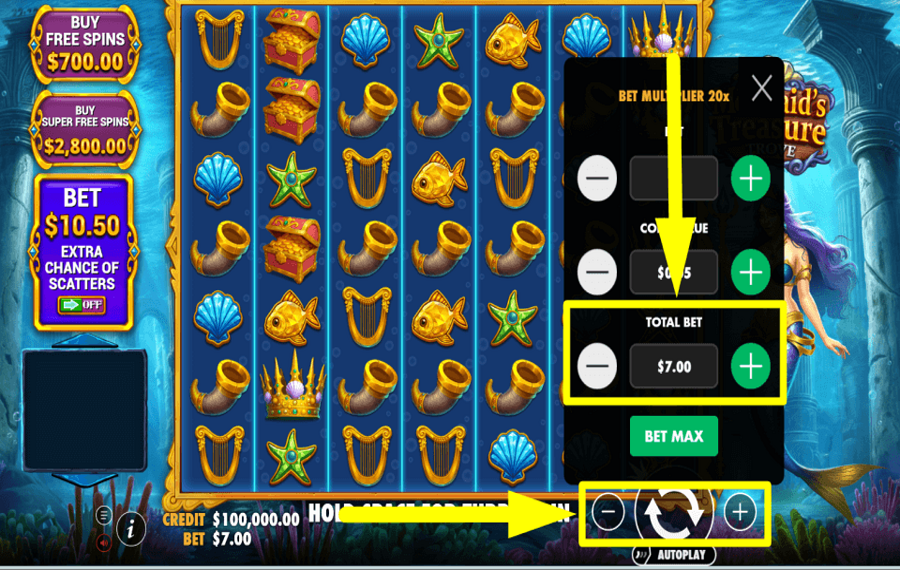 Mermaids Treasure Trove SAVE YOUR WAGER.