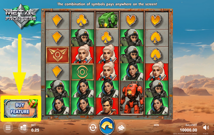 Metal Frontiers ACCESS FREE SPINS INSTANTLY.