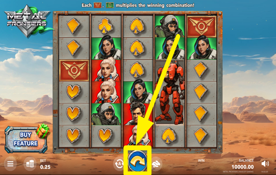 Metal Frontiers SPIN TO WIN!
