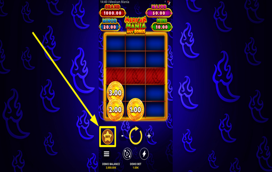 Mexican Mania Hot Bonus GRAB THE BONUS!