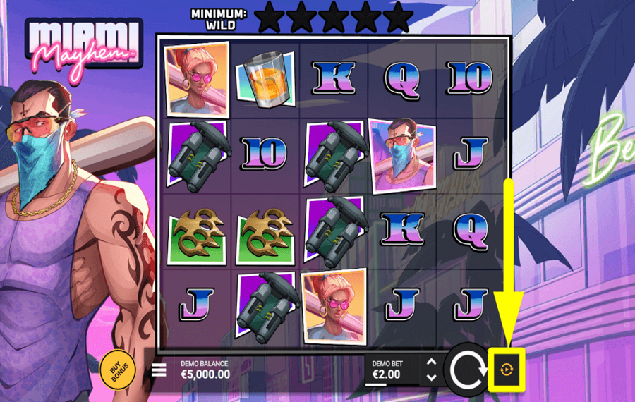 Miami Mayhem ENVISAGER LA LECTURE AUTOMATIQUE.