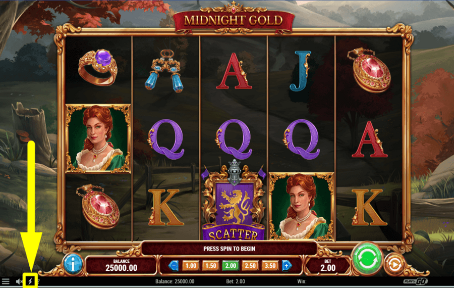 Midnight Gold CONSENTIRE GIRI VELOCI.