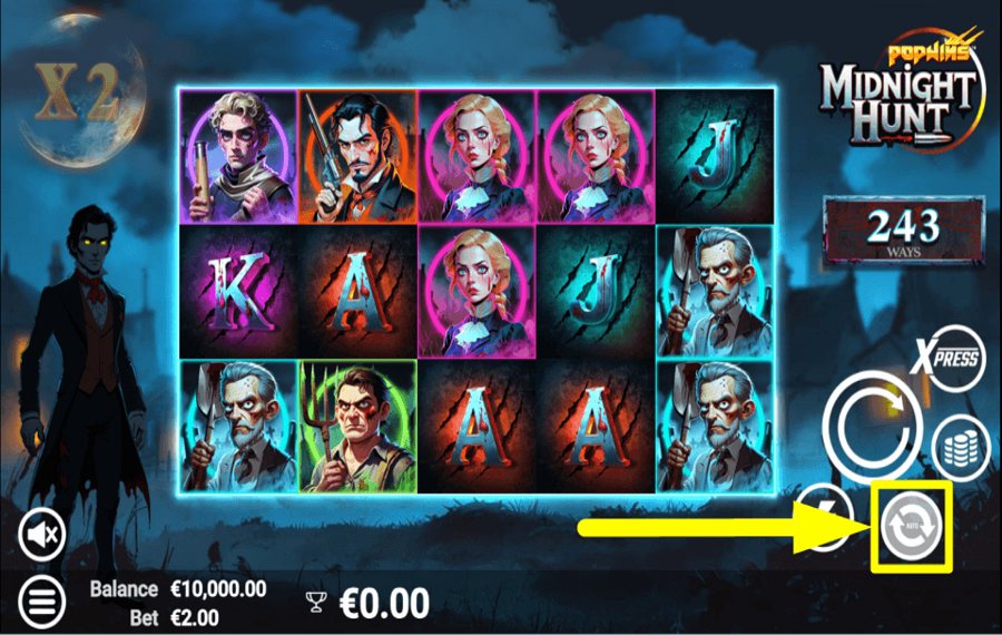 Midnight Hunt CONTINUE AUTOMATICALLY.