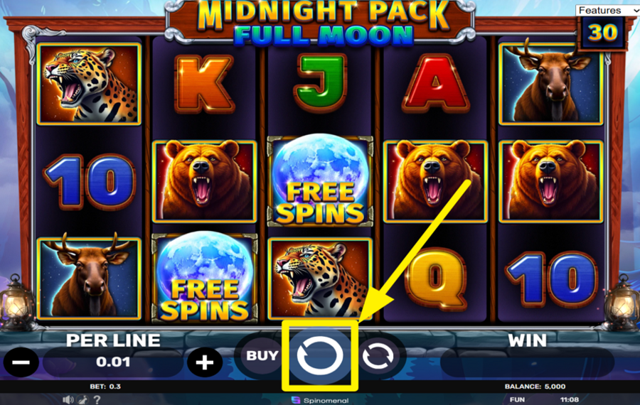 Midnight Pack Full Moon DREHT DIE ROLLEN.