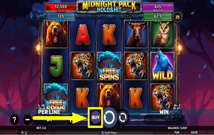 Midnight Pack Hold and Hit ACHETEZ LE BONUS.