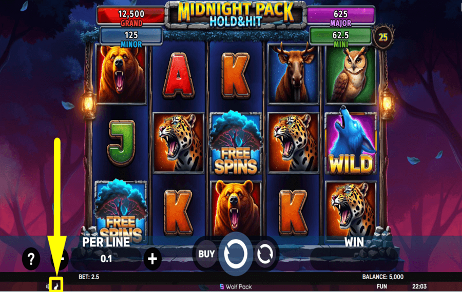 Midnight Pack Hold and Hit ACTIVEZ LE MODE TURBO.