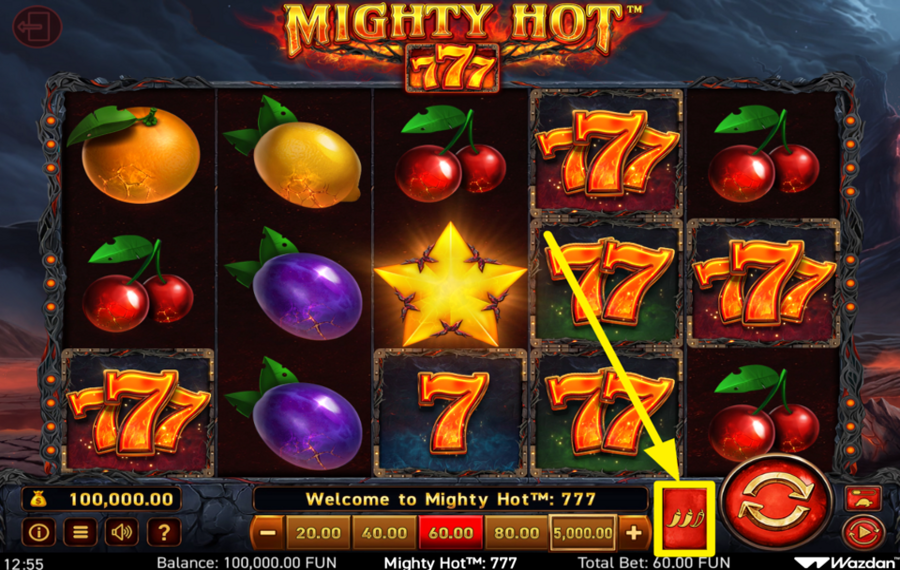 Mighty Hot 777 DEN VOLATILITÄTSPIEGEL ÄNDERN.