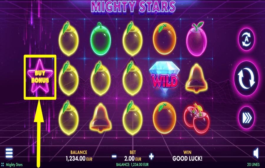 Mighty Stars BUY THE BONUS.