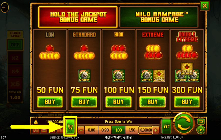 Mighty Wild Panther BUY BONUS FEATURES.