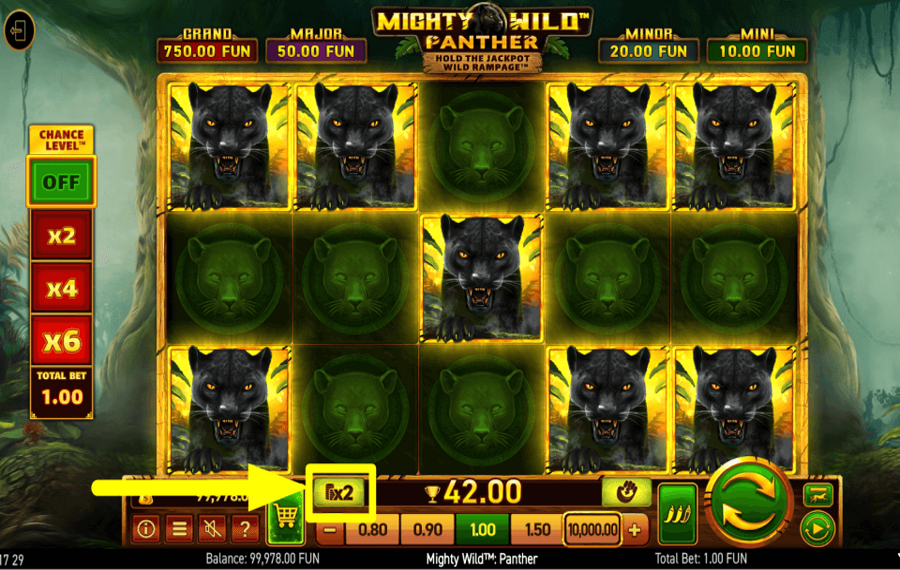 Mighty Wild Panther DARE TO GAMBLE!