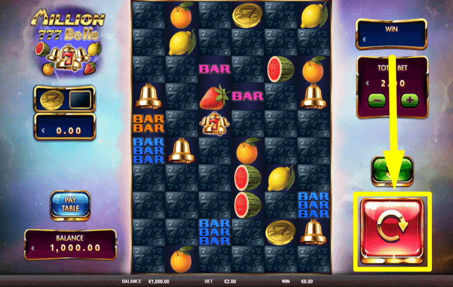 Million 777 Bells ВРЕМЯ ИГРАТЬ.