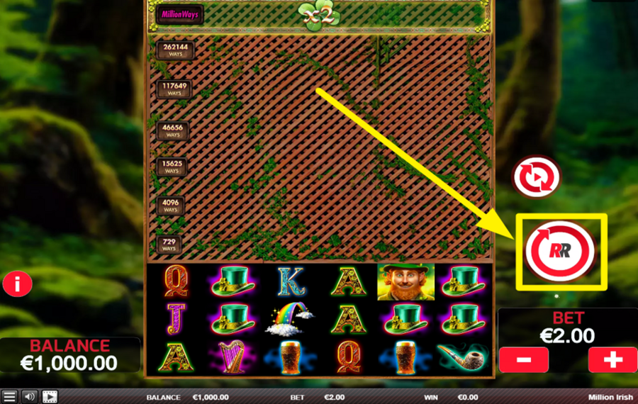 Million Irish SPIN FOR VICTORY!