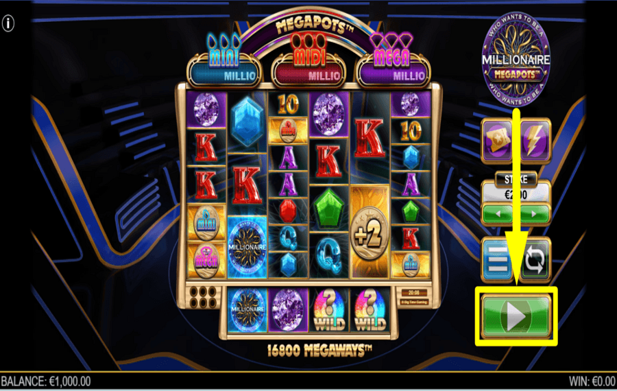 Millionaire Megapots ИГРАЙТЕ И ВЫИГРЫВАЙТЕ ПРИЗЫ.