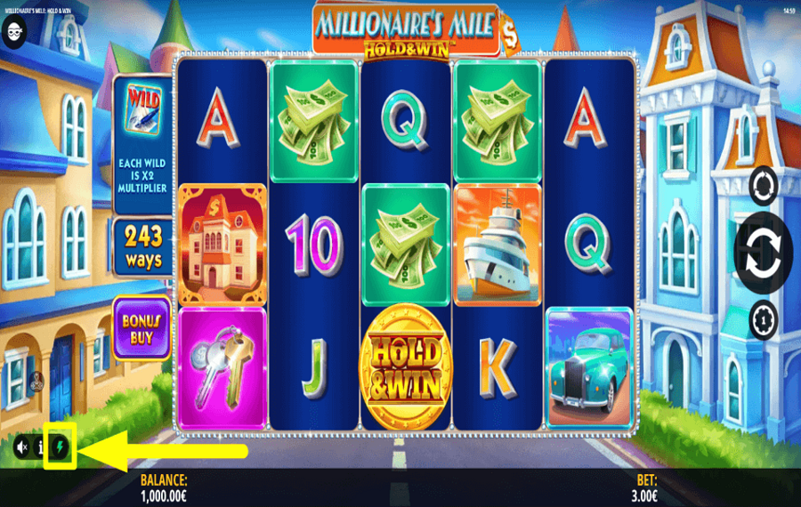Millionaires Mile Hold and Win ACCÉLÉREZ LE JEU.