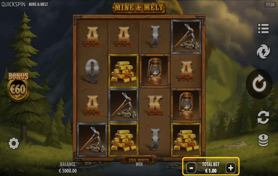 Mine and Melt Выберите ставку
