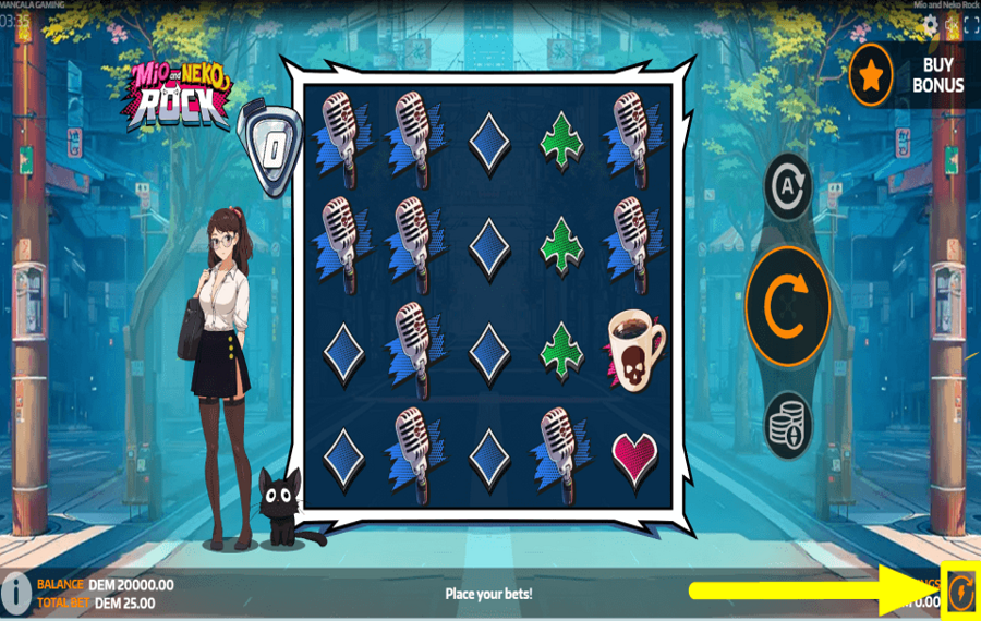 Mio and Neko Rock CHANGE SPIN SPEED.