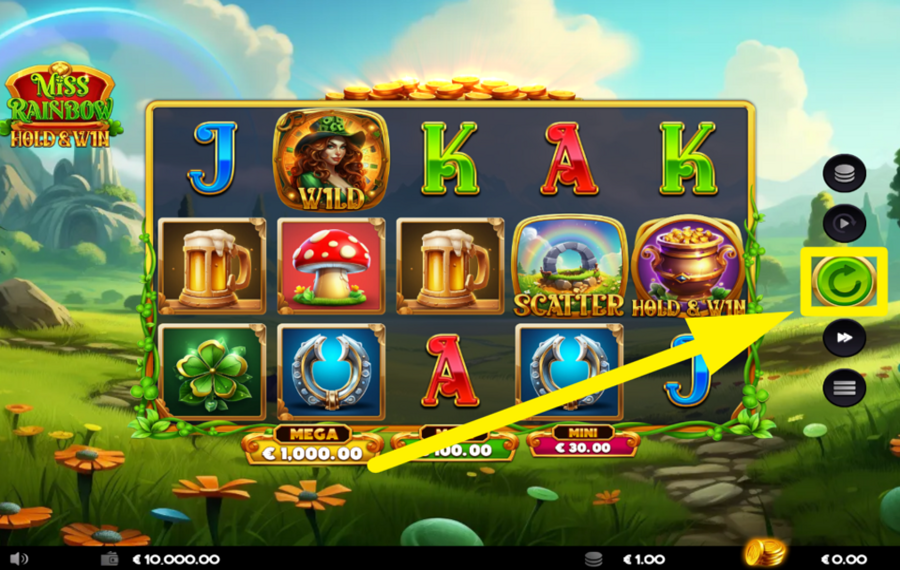 Miss Rainbow Hold and Win ВРАЩАЙТЕСЬ ДЛЯ ПОБЕДЫ!