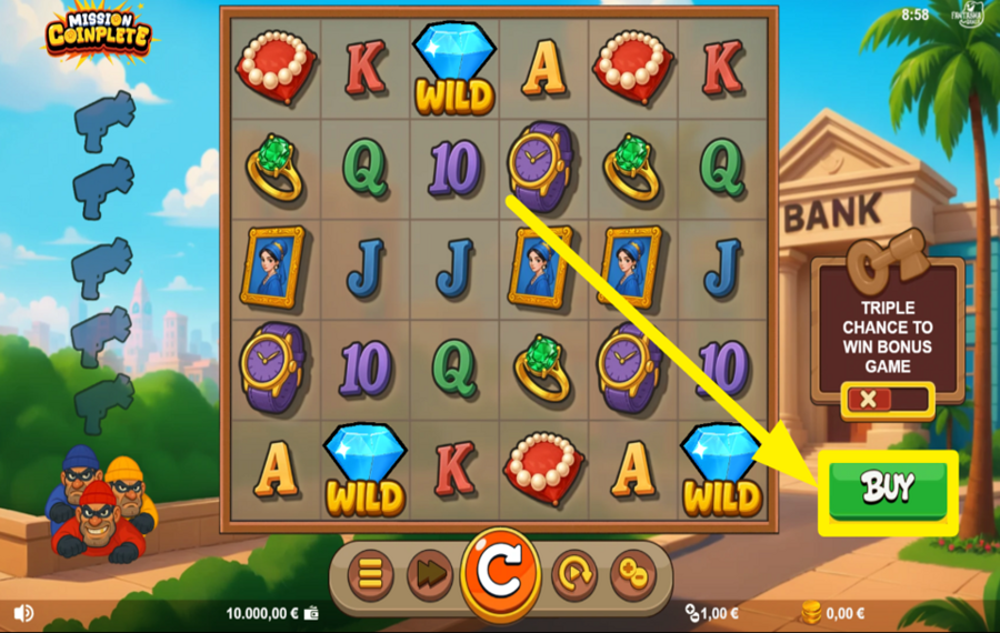 Mission Coinplete PROFITEZ D'UN BONUS !