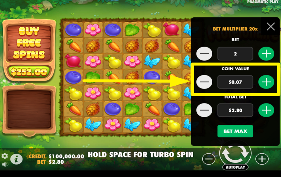 Moleionaire WÄHLEN SIE IHREN MÜNZWERT.