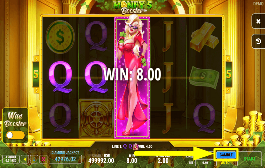 Money 5 Booster APUESTA TUS RECOMPENSAS.