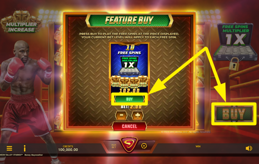 Money Mayweather ACHETEZ DES TOURS GRATUITS.