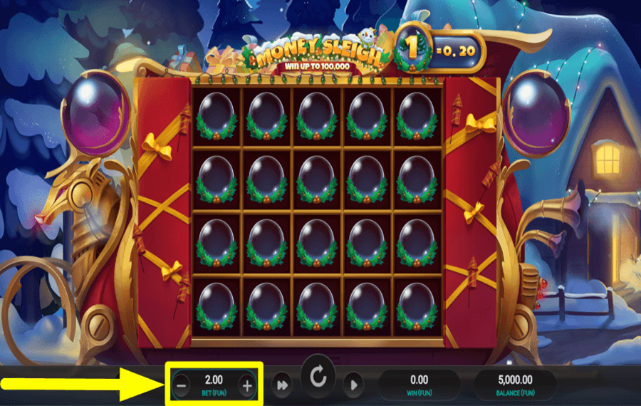 Money Sleigh ELIGE LA APUESTA.