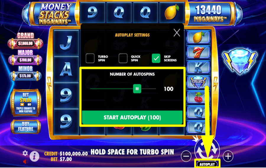 Money Stacks Megaways AUTOMATE THE GAME.