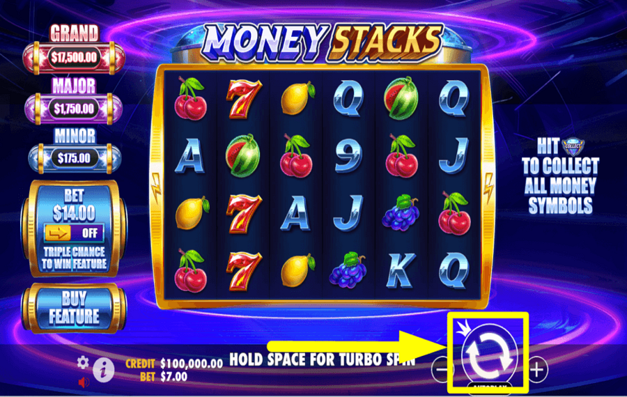 Money Stacks AIM FOR THE PRIZE.