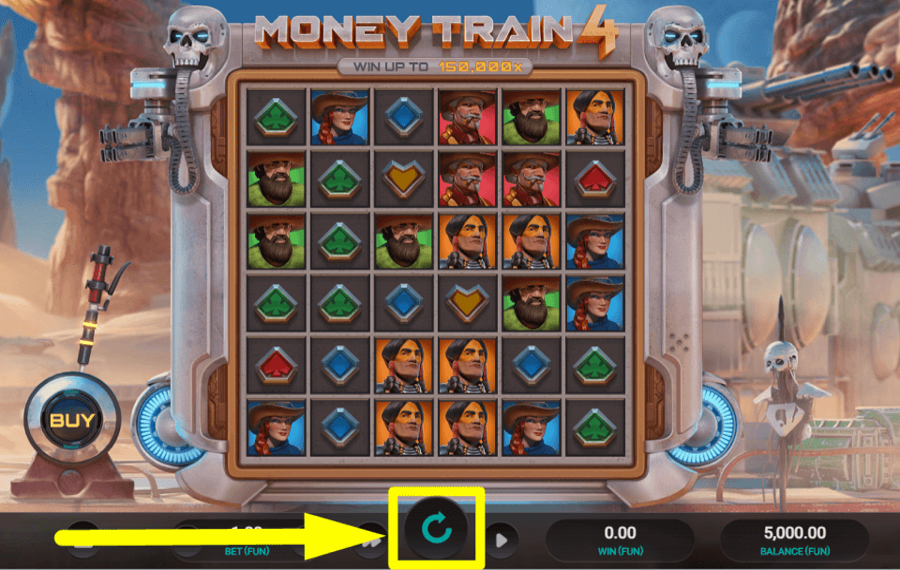 Money Train 4 GO FOR A SPIN.