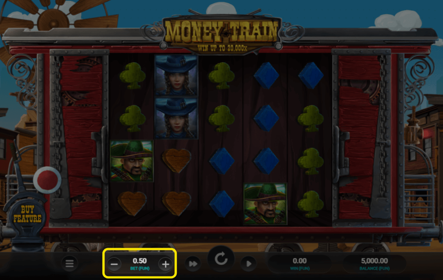 Money Train Elige tu apuesta