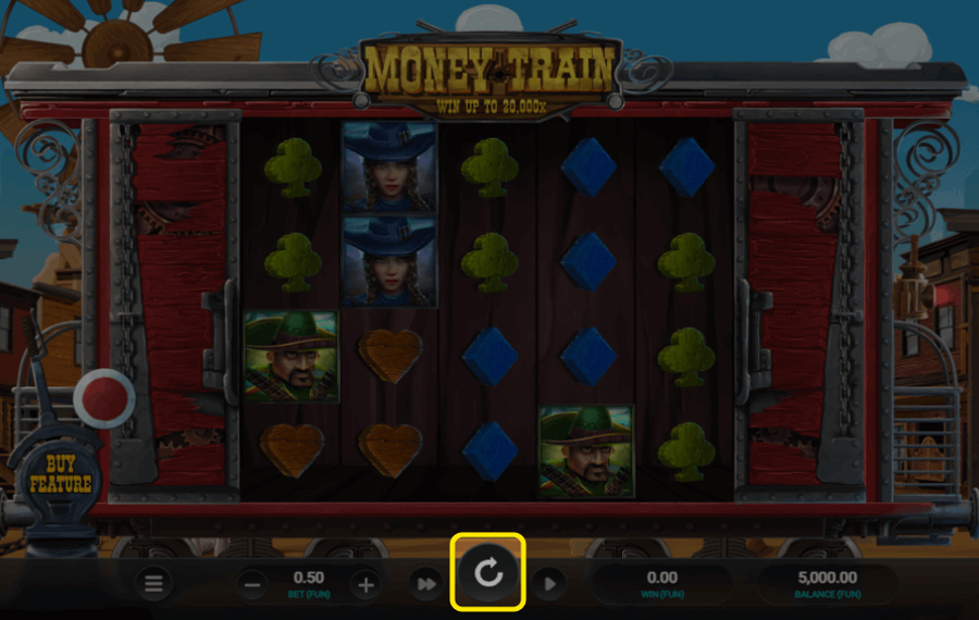 Money Train Empieza a girar los carretes